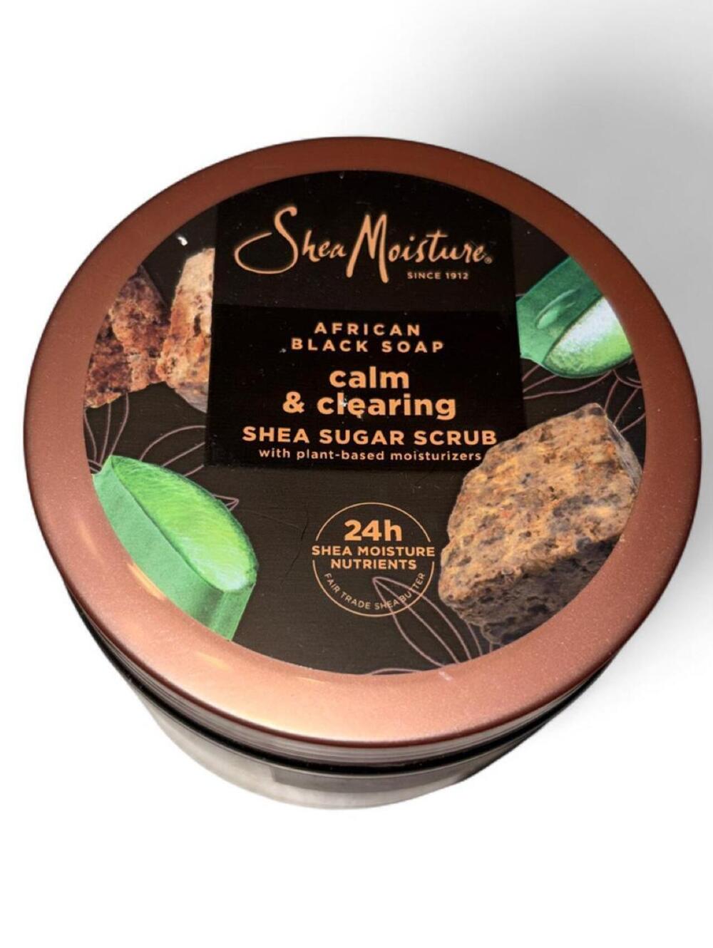 Shea Moisture Brown and Green Bath-and-body